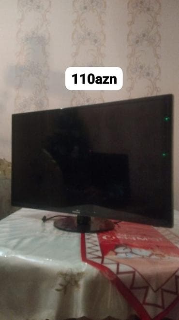 Məhsul: LED televizor - Ekran: təxminən 24–32 düym arası düz ekran -