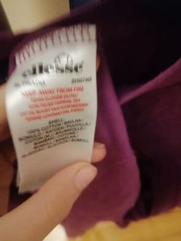 Hicab: Ellesse brendli unisex T‑shirt - Rəng: bənövşəyi - Ön hissə: böyük — 5