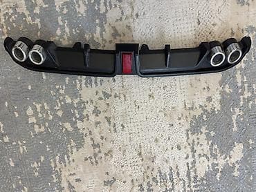 land cruiser disk teker: Avtomobil üçün arxa diffuzor – iki tərəfli dördlü saxta çıxışlı (quad — 1