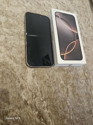 Мобильные телефоны и аксессуары: IPhone 16 Pro Max, 256 ГБ, Desert Titanium, Face ID — 3