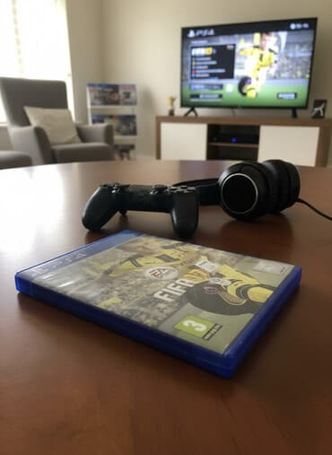 4 playstation üçün disklər satıram: Fifa 17 Ps4 üçün. 📌Disk tam orginaldır! 📌Cızığsız! 📌WhatsApp-dan — 1