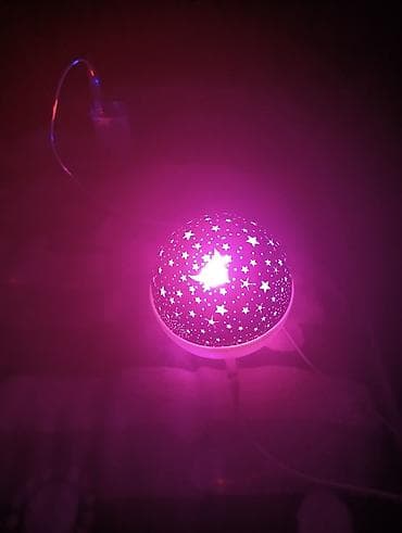 projektorlar: Ulduz proyektor gecə lampası Həm səsucaldıcı kimi həm lampa həm də — 2