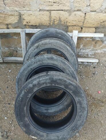 4 ədəd yay/rezin təkər dəsti. Xüsusiyyətlər: - Ölçü: 195/55 R15 (yan