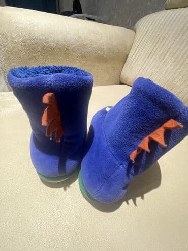 Стаканы: Цвет - Синий Шлёпанцы, Размер: 34, Унисекс — 3