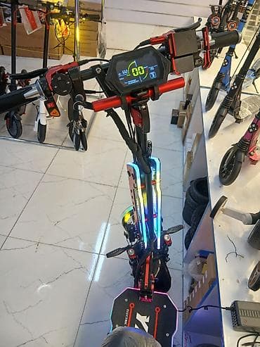 elektirikli mapet: Elektrik skuter – yüksək performanslı, oturacaqlı model — 2