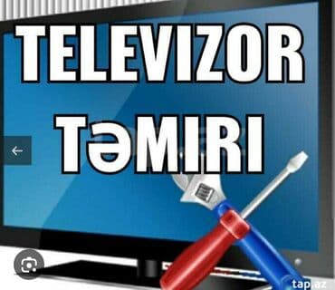 Sifarişlə əl işləri: Televizor usta temir led lsdi smart tevelerin temiri peyk antenlerinin — 8