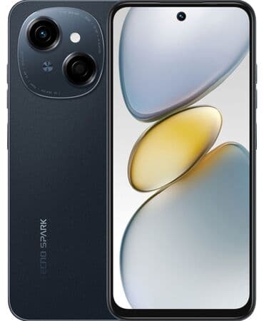 Tecno Spark Go, 128 GB, rəng - Qara, Zəmanət, Sensor, İki sim kartlı