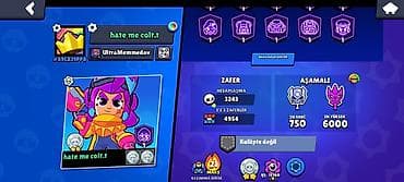 Brawl Stars hesabı - Kupa: 49,902 - Profil adı: hate me colt.t - XP
