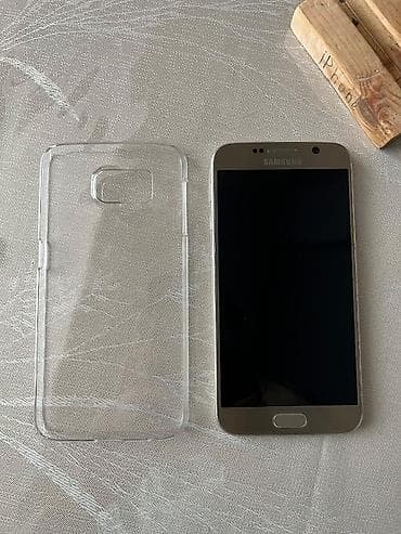 nar data nomre: Samsung Galaxy S6, 32 GB, rəng - Qızılı, Barmaq izi — 6