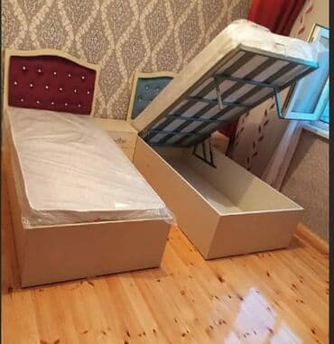 açılıb yığılan transformer çarpayı: Односпальная кровать, С подъемным механизмом, Бесплатный матрас, Без выдвижных ящиков, Турция, Ламинат гладкий — 4