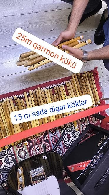 Tütək musiqi aləti 15 azn, 25 azn Tütək – ağacdan hazırlanmış — 1