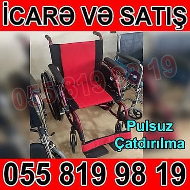 salon icare: Məhsul: Manuel əlil arabaları – icarə və satış Xüsusiyyətlər: - — 3