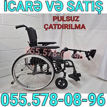 Tibbi lampalar: Əlil arabası – icarə və satış - Manual tip, böyük arxa təkərlər və — 1