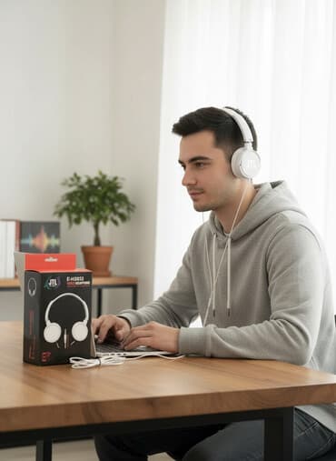 Yeni Simli Qulaqcıqlar, JBL, rəng - Ağ lalafo.az -da Yeni Simli Qulaqcıqlar, JBL, rəng - Ağ