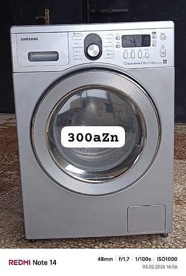 Məhsul: Samsung önyükləməli paltaryuyan maşın - Model xətti: Quiet