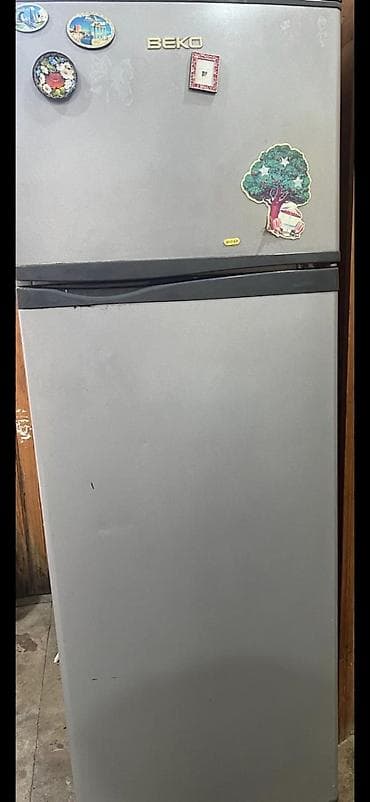 ev soyuducuları: 2 qapılı Beko Soyuducu Satılır, rəng - Gümüşü — 2
