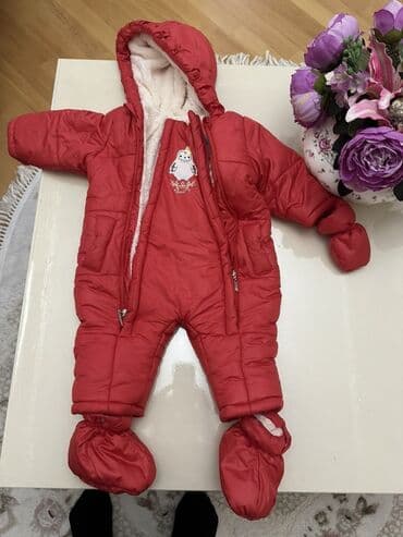 gore tex uşaq qış ayaqqabısı: Kombinezon, Qız üçün, 1 - 2 yaş — 4