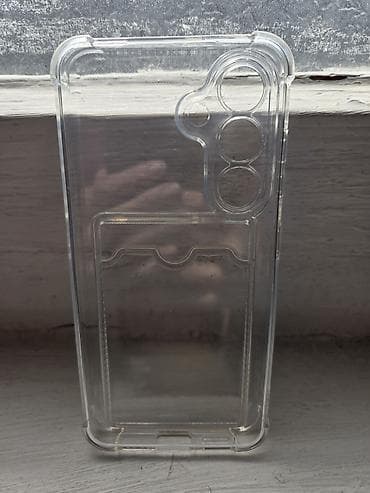 telefin: Şəffaf telefon qabı – S25 modeli - Material: elastik və zərbəyə — 2
