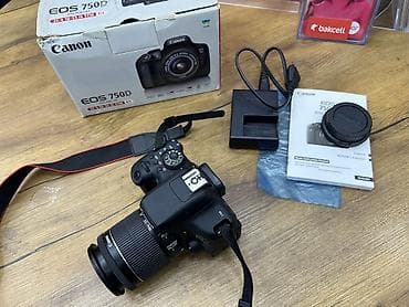 ingilis dili esse kitabı pdf: Canon Eos 750D + 18-55Lens Aparat ideal veziyyete ev seraitinde — 6