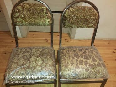 Masa və oturacaq dəstləri: Qonaq otağı üçün, Yeni, Açılan, Dördbucaq masa, 1 stul — 25