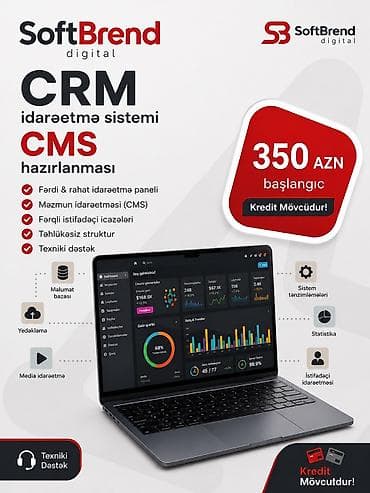 tara: SoftBrend Digital – Su biznesi üçün idarəetmə sistemi və CRM/CMS — 3