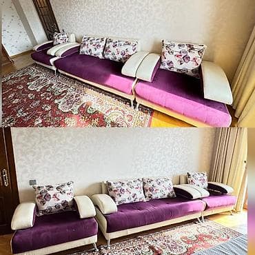 2ci el mebeller: İşlənmiş, Divan, 2 kreslo — 1