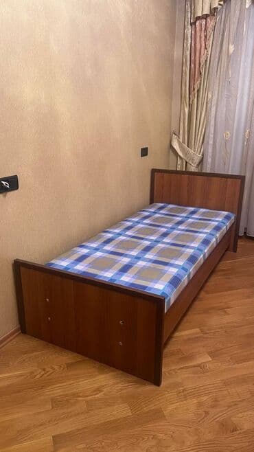 carpayı tək: Təknəfərlik çarpayı, Bazasız, Matras ilə, Siyirməsiz — 2