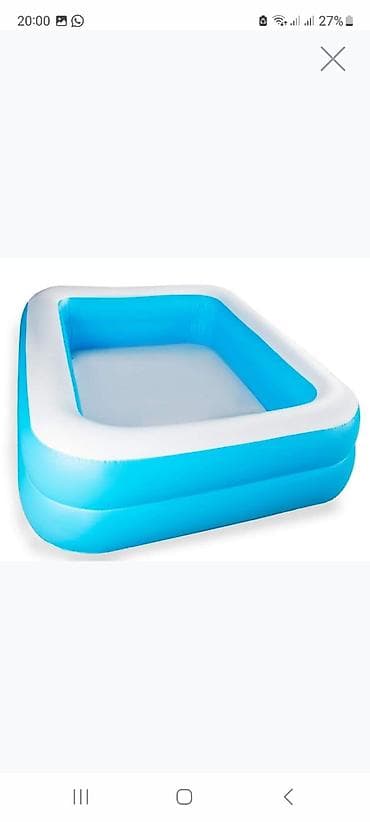 🌊 Elektron Nasos HƏDİYYƏ! 🎁 INTEX Şişmə Hovuz – Yay üçün ideal seçim!