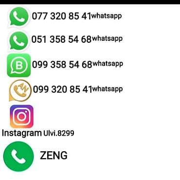 plakat nece hazirlanir: Xüsusi “Zəng” xidməti – WhatsApp və Instagram üzərindən sorğu-kömək — 1