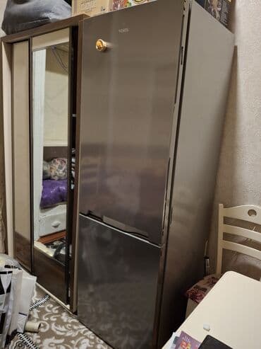 İşlənmiş 2 qapılı Vestel Soyuducu Satılır, rəng - Boz