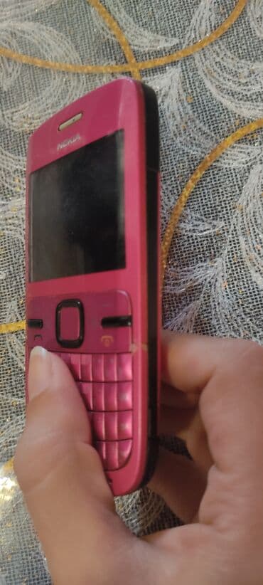 kreditle cin nomreler: Nokia C5, rəng - Çəhrayı, Düyməli — 3
