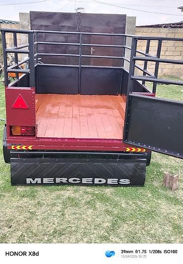 maşın qoşqusu: Yük qoşqusu (tək oxa), fermer və tikinti işləri üçün universal — 2