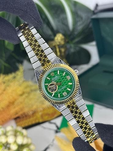 metbex saatlari: Qol saatı, Rolex, rəng - Qızılı — 2