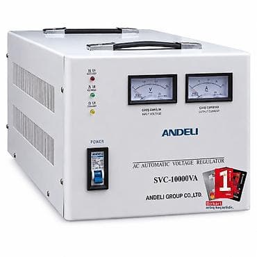 şişme ev: ANDELI SVC-10000VA – AC Automatic Voltage Regulator - Brend/model — 1