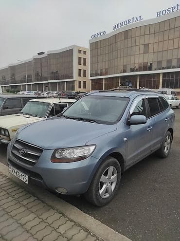 daewoo damas satisi: Hyundai Santa Fe CLX, mavi rəng, Azərbaycanda qeydiyyat (dövlət nömrə — 4