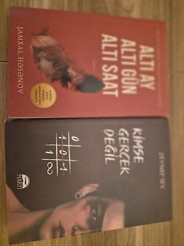 Məhsul: 2 ədəd kitab dəsti 1) “Altı ay, altı gün, altı saat” – Şamxal