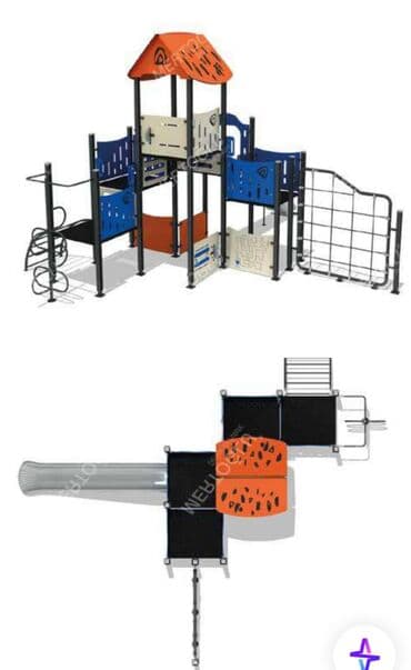 Детская одежда и обувь: Oyun kompleksi – 2 model 1) Məhsul kodu: MAS-162 - Rəngli kürə — 4