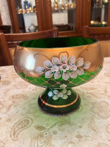 saxlama qabları: Çex bogema originaldı, ölçüsü 22*22sm. Əla vəziyyətdədir, işlənməyib — 1