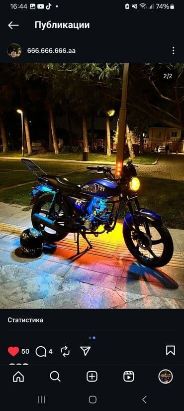 moped qiymətləri: Tufan - M50, 50 sm3, 2024 il — 4