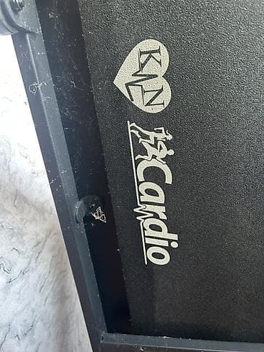 irşad electronics velosiped: KN Cardio qaçış trenajoru - Marka/model: KN Cardio (şəkillərdə loqo — 3
