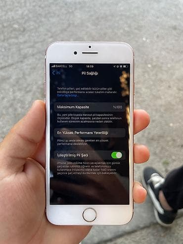IPhone 7, 128 GB, Rose Gold, Barmaq izi — 6