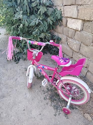 balaca usaq velosipedleri: Uşaq velosipedi qiz ucun tam idialdir asaqi yeri var — 2