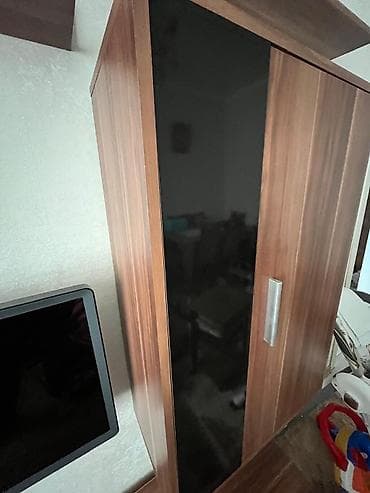 belarus mebel: Düz TV altlığı, Polkalı, Laminat — 2