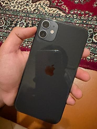 iphone pro max: IPhone 11, 128 GB, Qara, Face ID — 1