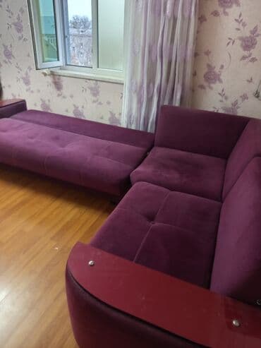 tək divan satışı: Künc divan, İşlənmiş, Açılan, Bazalı, Parça, Çatdırılma yoxdur — 4