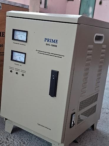 caynı serviz: PRIME SVC-10000 elektromechanik gərginlik stabilizatoru - Model — 5