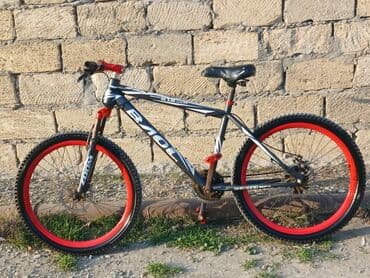 продается велосипед: Salam.Masazirdadir.Pacennikleri saz veziyyetdedir.Arginal qirmizi — 4