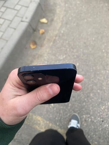 iphone 12 az: IPhone 12, 64 GB, Midnight, Simsiz şarj, Face ID — 5