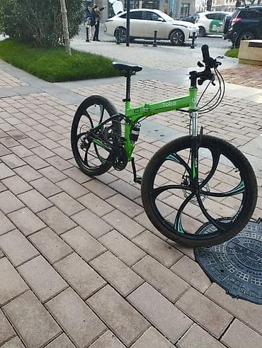 velosibet mtb: Toba qatlanan dağ velosipedi - Çərçivə: qatlanan alüminium tipli — 2