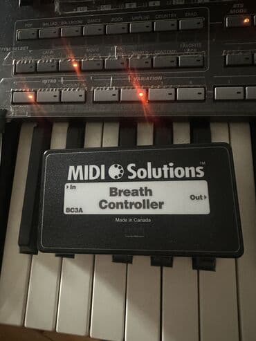 купить синтезатор бу: Midi Solutions tezedir iki ededir qiymet birine daxildir almaniyadan — 1